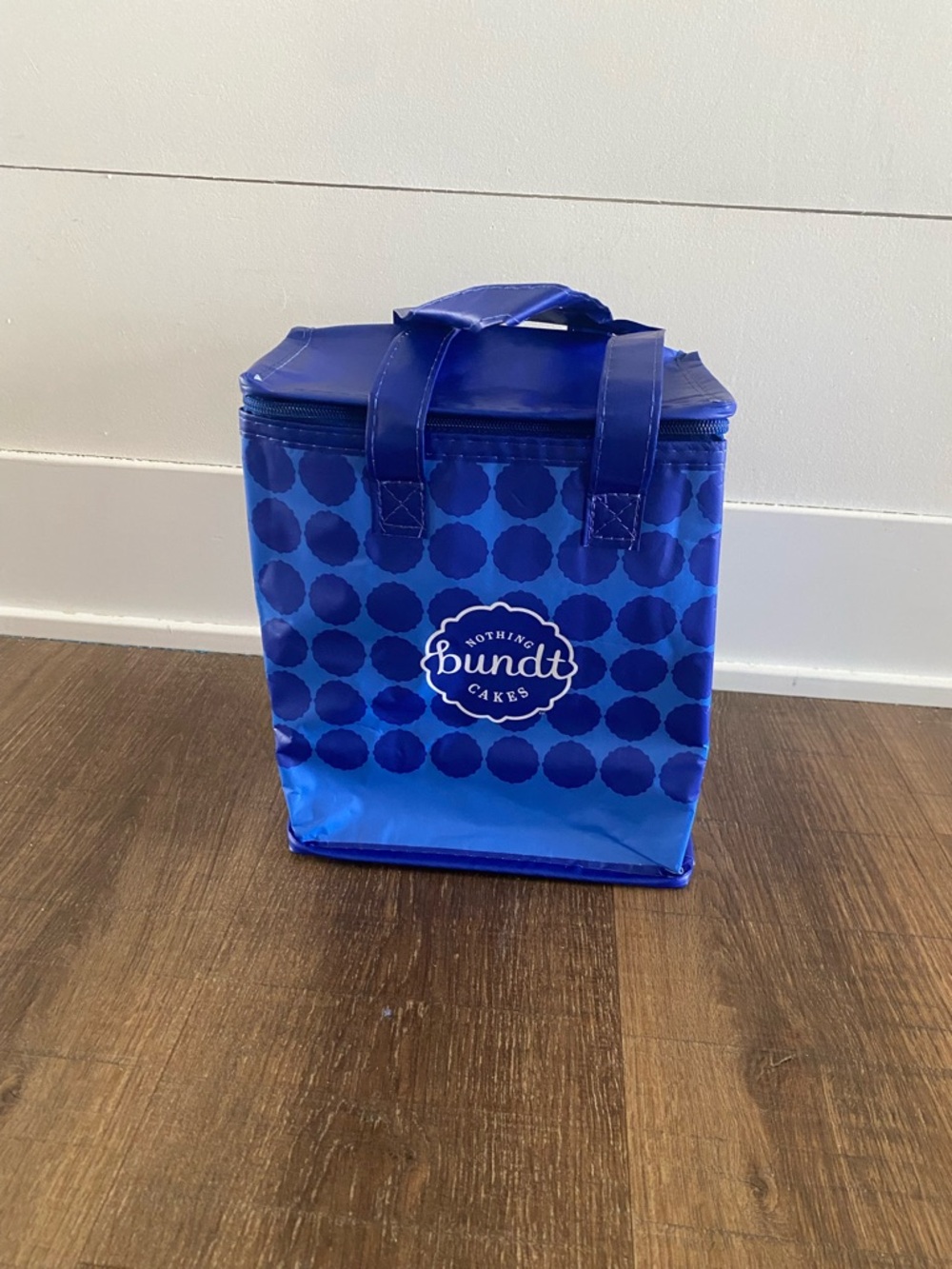Nothing Bundt Cakes Blue Insulated Cooler Tote